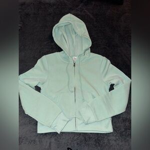 Hippie Rose Sage Green Junior’s Zip-Up Hoodie